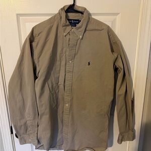 Ralph Lauren Beige Cotton Shirt